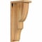 Ekena Millwork Ridgewood Rough Sawn Corbel w/Backplate, Western Red Cedar, 6"W x 10"D x 22"H COR06X10X22RID01RWR - alternate 1